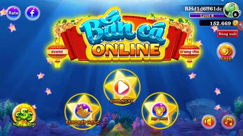 Tựa game bắn cá online đổi thưởng LOTO188